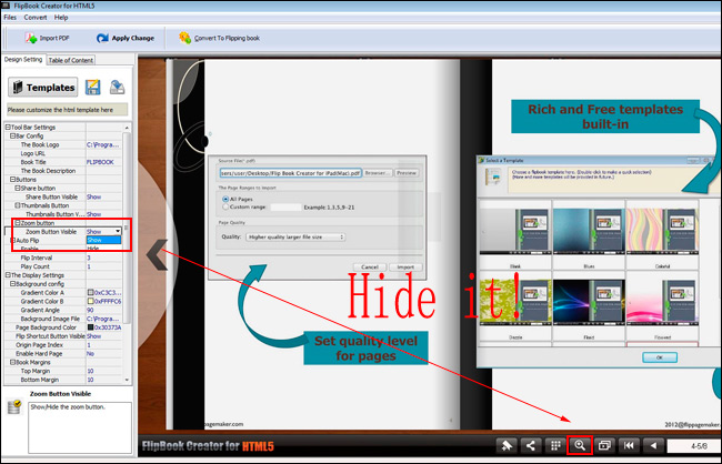 HTML5-flipbook-hide-zoom