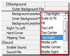 background position