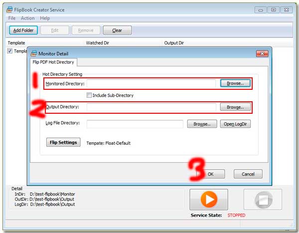 Batch flipping maker service create tasks