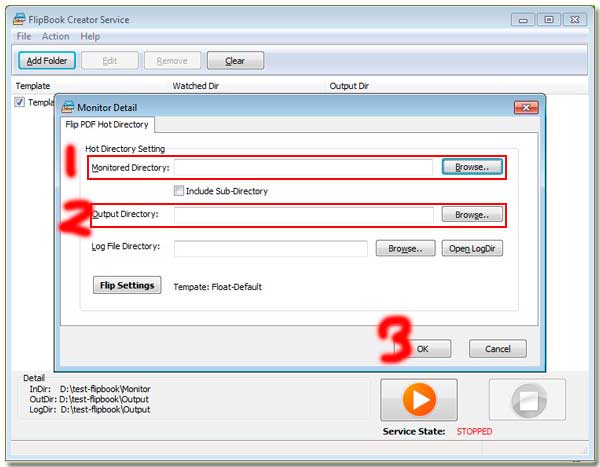 Batch flipping maker service create tasks