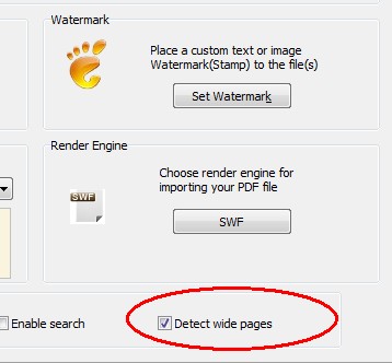 How to apply the Search function in PDF to Flash Page Flip Converter
