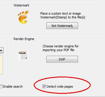 How to apply the Search function in PDF to Flash Page Flip Converter