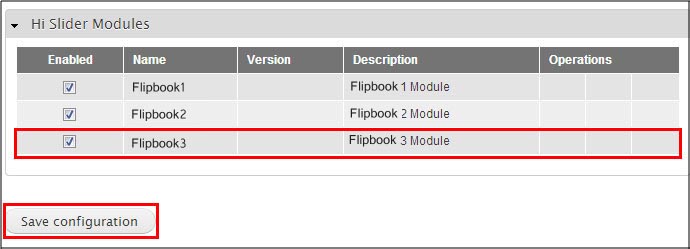 Activate the Flipbook Drupal Plugin