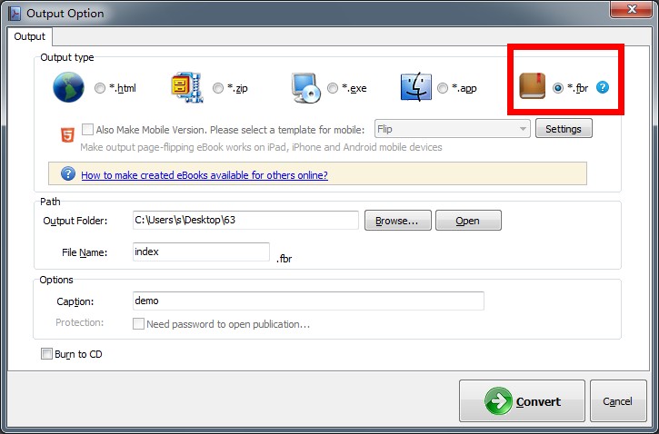 Flip Reader