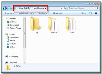 Building flipbook hot directories (Monitored)