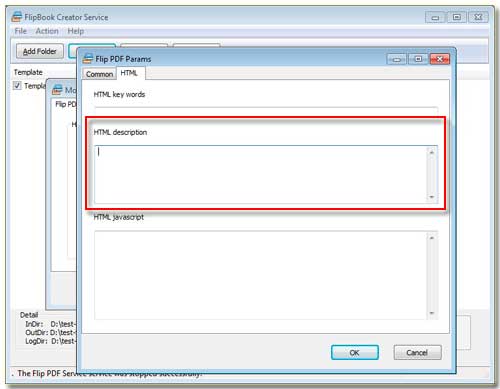 FlipBook Creator Service allows you custom HTML5 flipbook description for SEO