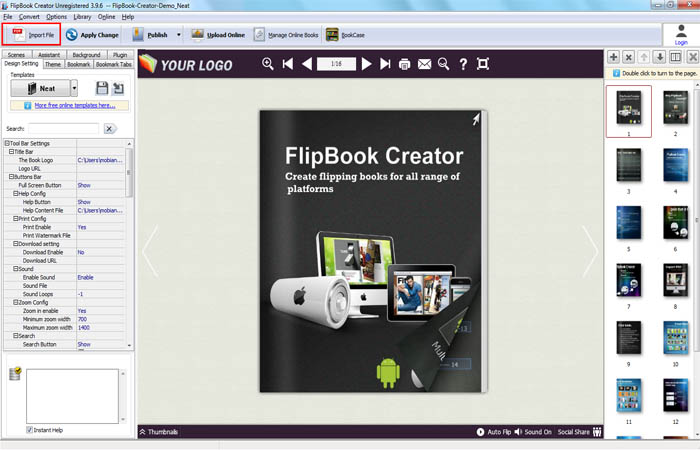 pdf to flipbook creator free download
