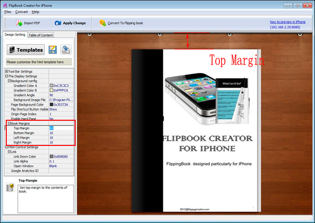 iphone-flipbook-top-margin