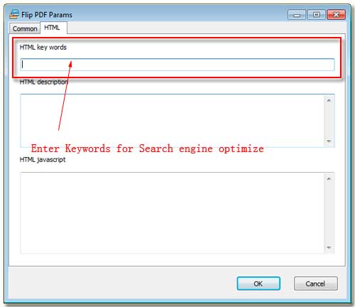 enter keywords for the out flipping brochures make search engine find the webpage easier.