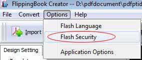 option flash security