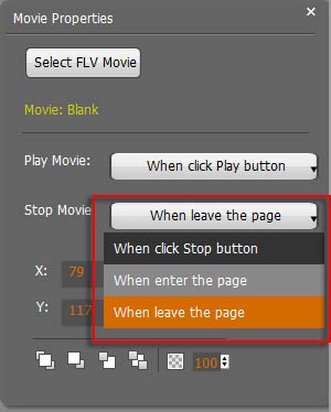 when stop play movie