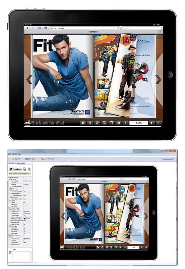 screenshots for Image to FlipBook Creator for iPad