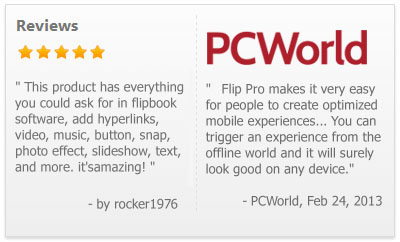 PC WORD award flipbook creator