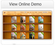 FlipBook Creator Bookshelf Demo