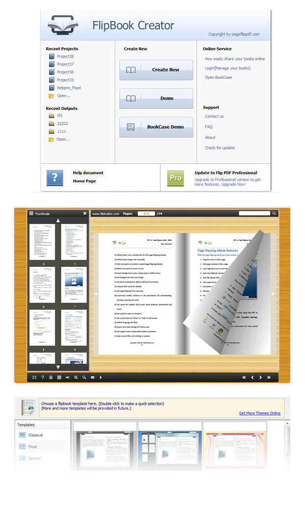 Boxoft Page Flip Software for iPad Screenshots