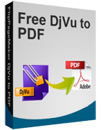 FlipPageMaker Free DjVu to PDF