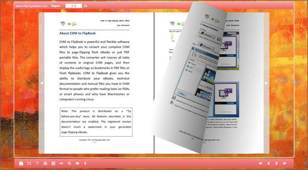 FlipPageMaker Free Flash eBook Maker screenshot FlipPageMaker Free Flash eBook Maker screenshot