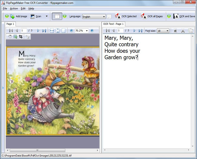 FlipPageMaker Free OCR Converter 1.0.0 full Windows 7 FlipPageMaker Free OCR Converter 1.0.0 full