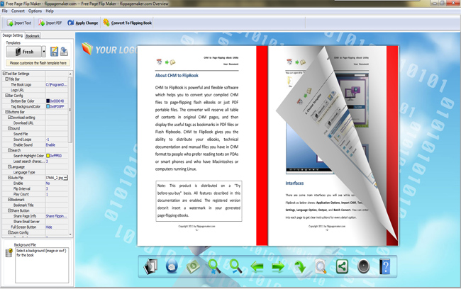 Flippagemaker Free Page Flip Maker-Turning page software to make flip page book and promotion brochure!