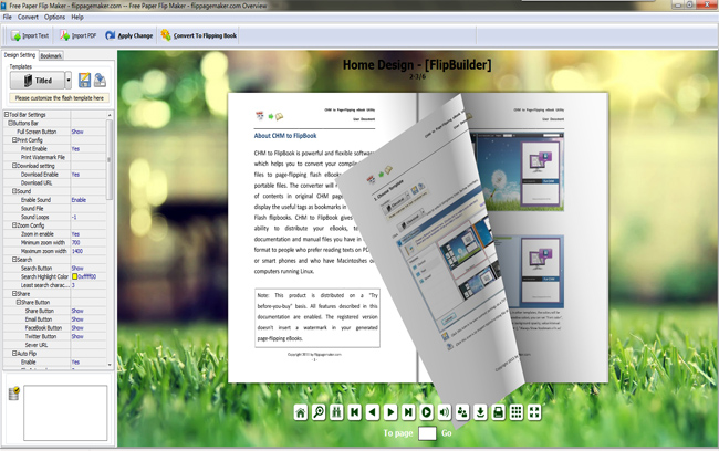 Flippagemaker Free Paper Flip Maker screenshot Flippagemaker Free Paper Flip Maker screenshot