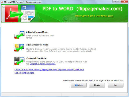 Free PDF to Word