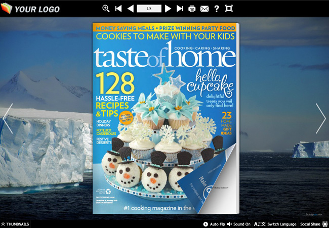 Iceberg Theme Templates screenshot Iceberg Theme Templates screenshot
