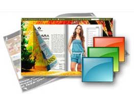 free pure-water templates help you quick create flipping online publications.