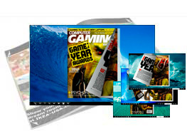 sea wave theme of templates help quick building page-flipping books