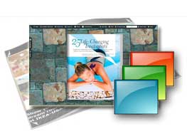 stone wall free templates for FlipBook Creator (Pro)