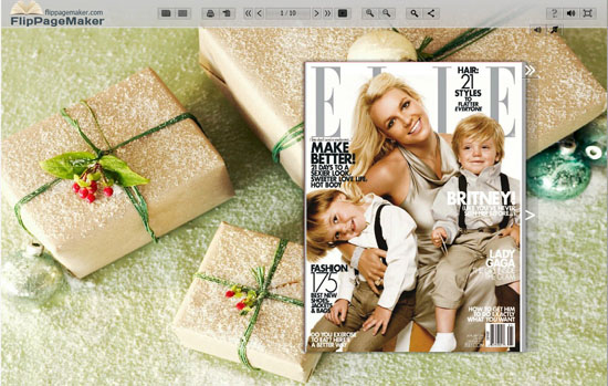 Christmas Gift theme template 1