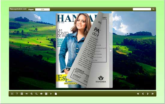 FlipBook Creator Themes Pack - Mountain screen shot